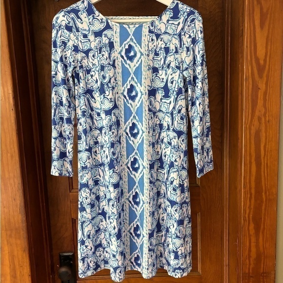 Lilly Pulitzer Ophelia Swing Dress in Get Trunky - size xs - Picture 6 of 7